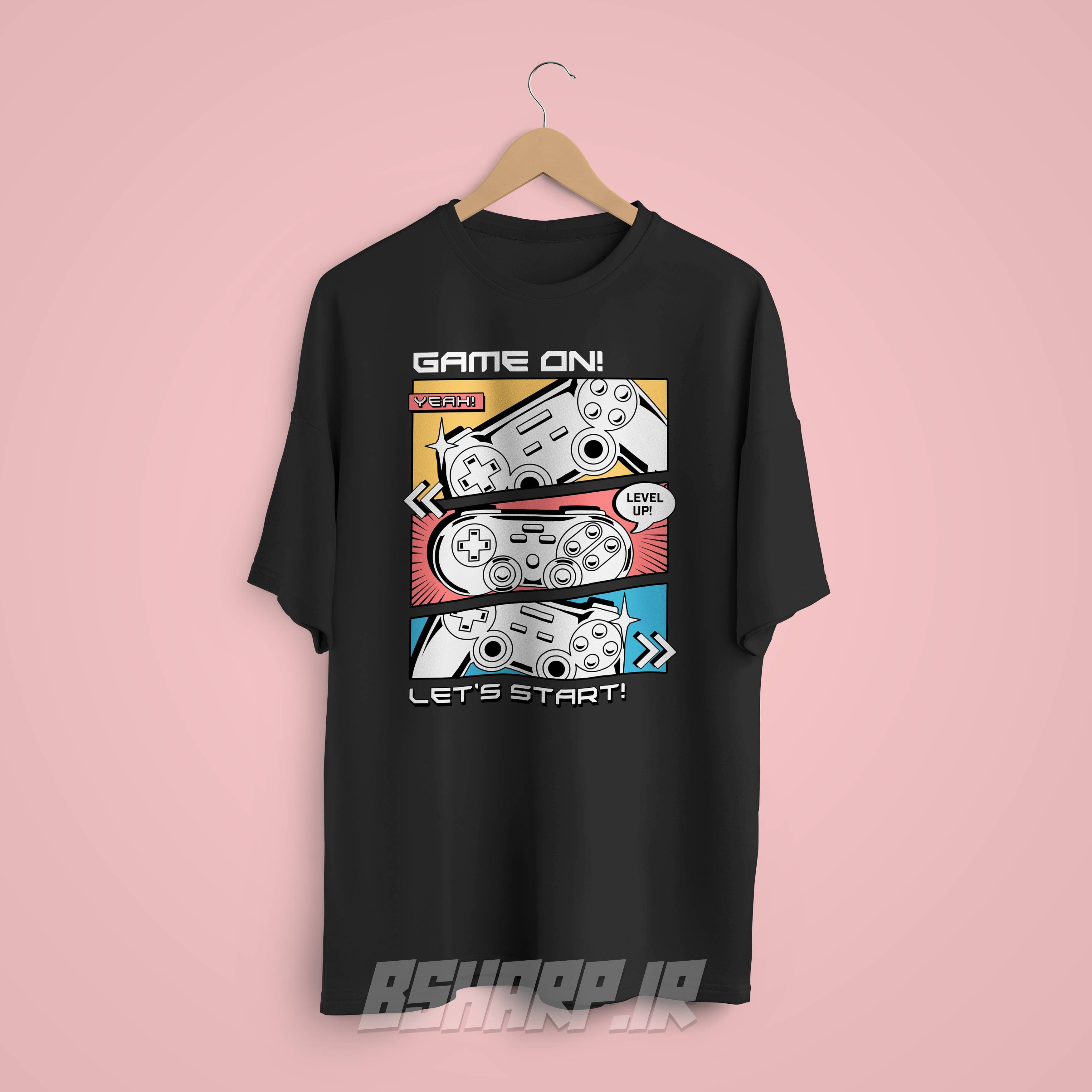 تیشرت Gamer طرح Yeah — تصویر ۹