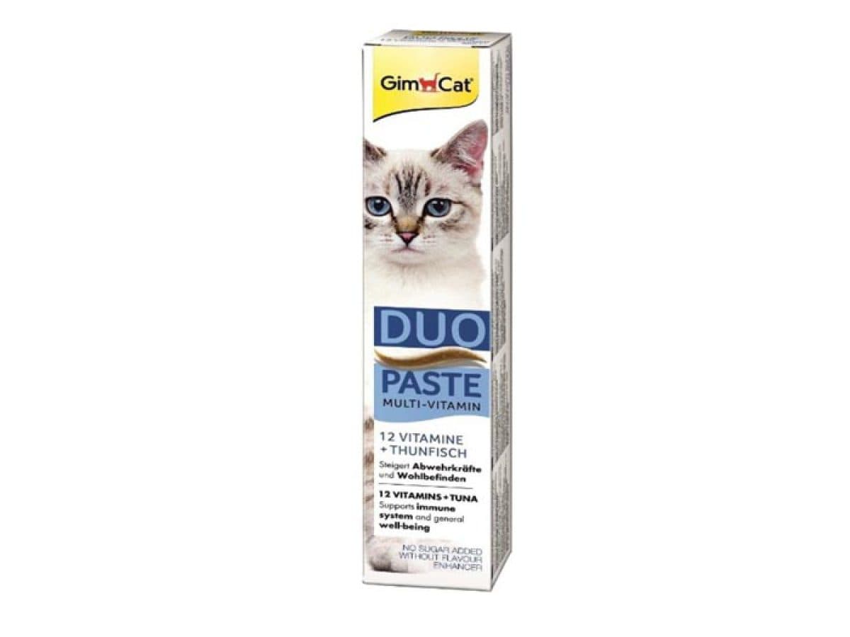 خمیر ویتامین گربه Duo Paste طعم تن جیم کت 50 گرمی — تصویر ۴
