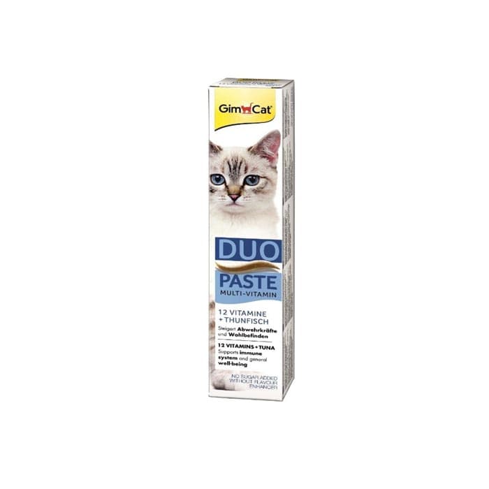 خمیر ویتامین گربه Duo Paste طعم تن جیم کت 50 گرمی — تصویر ۲