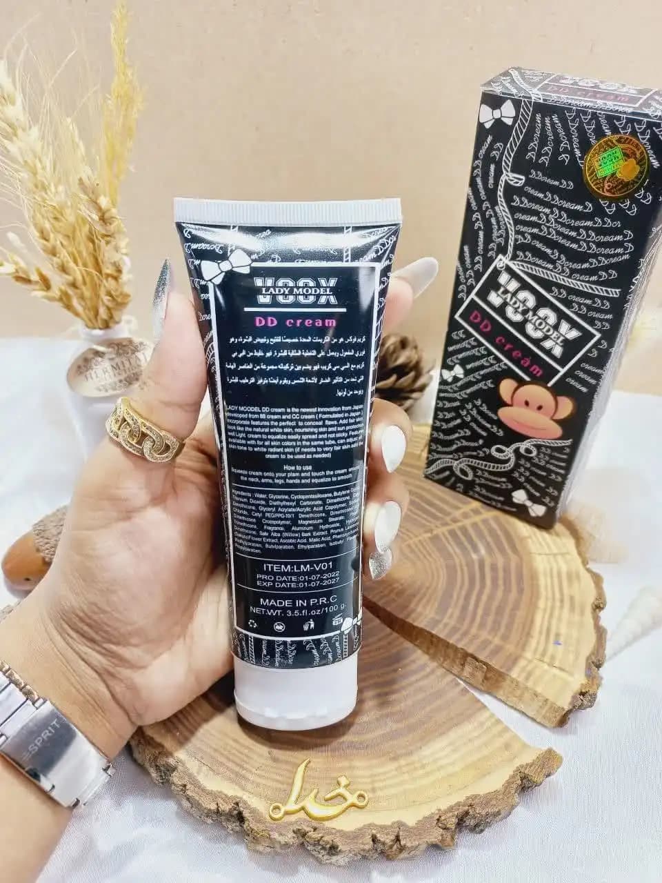 کرم روشن کننده حجم 100 ‘گرم قوی VOOX مدل DD cream اصلی
