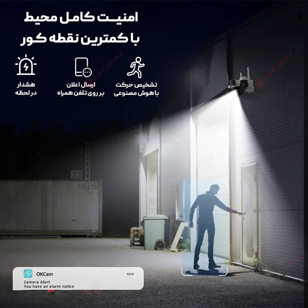 دوربین سیمکارتی فضاپیما 3 لنزه اوکم پرو 15 مگاپیکسل مدل M1PRO — تصویر ۵