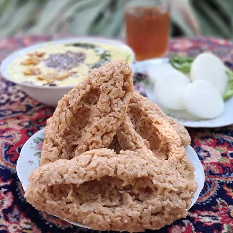 ترخینه آش نیمه آماده محلی یک کیلویی — تصویر ۲