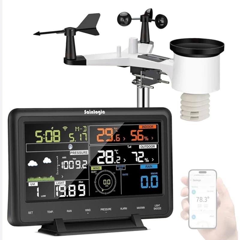 ایستگاه هواشناسی حرفه ای ECOWITT WS2910 — تصویر ۲