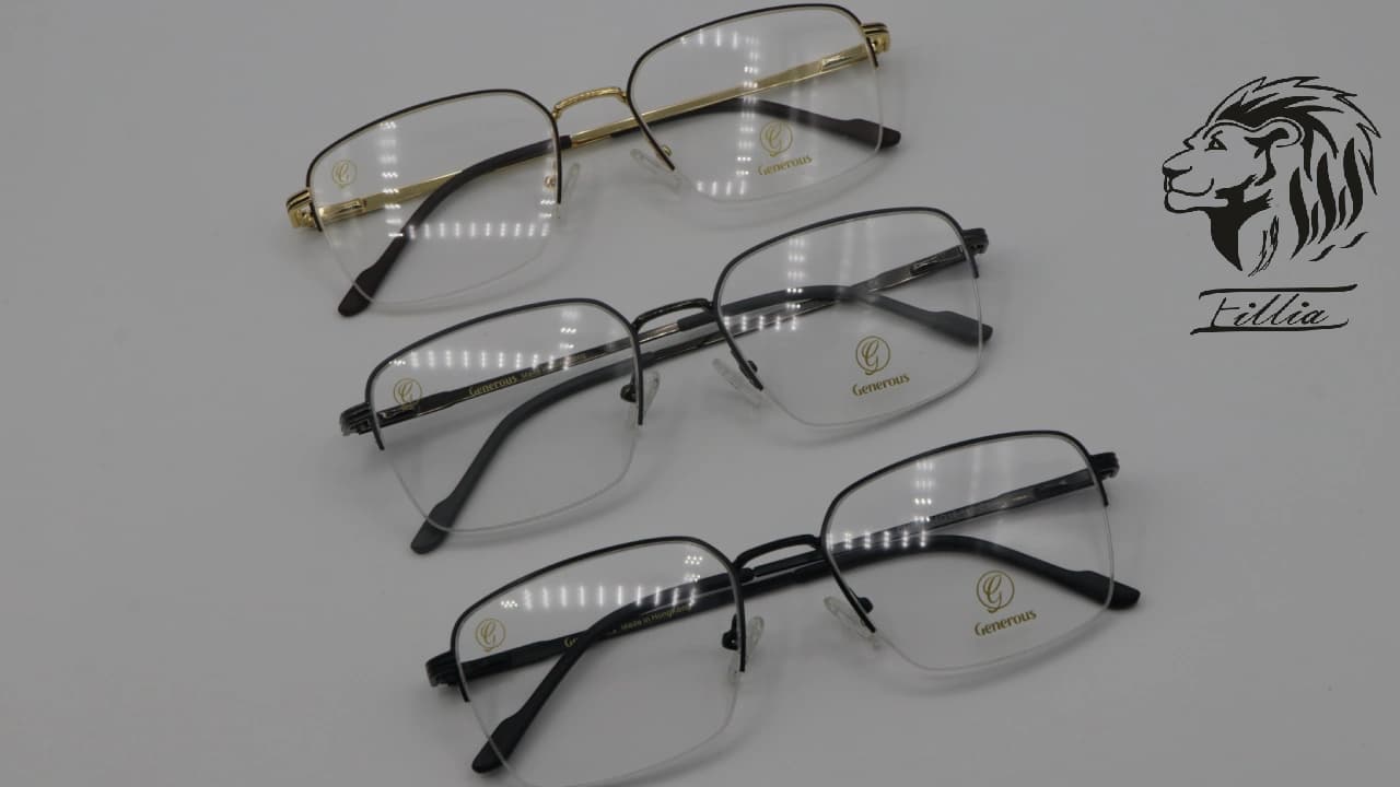 عینک فلزی مردانه زیر گریف کد G662 در 3 رنگ بندی