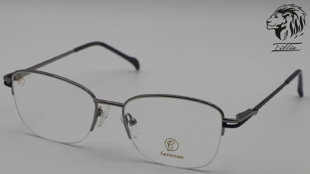 نیم فریم فلزی زنانه 3 رنگ بندی کد G9543 — تصویر ۴