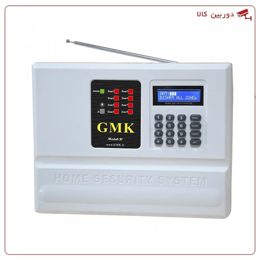 پنل دزدگیر اماکن GMK مدل S1 سیم‌کارتی و خط ثابت — تصویر ۲