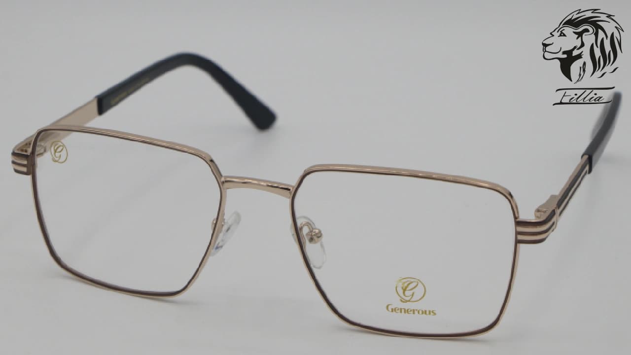 عینک مردانه فلزی کد G8016 — تصویر ۳