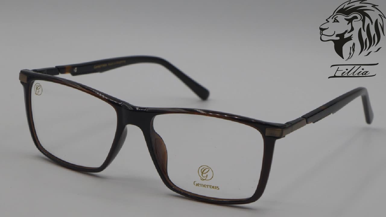 عینک طبی مردانه کلاسیک کد G6809 — تصویر ۳