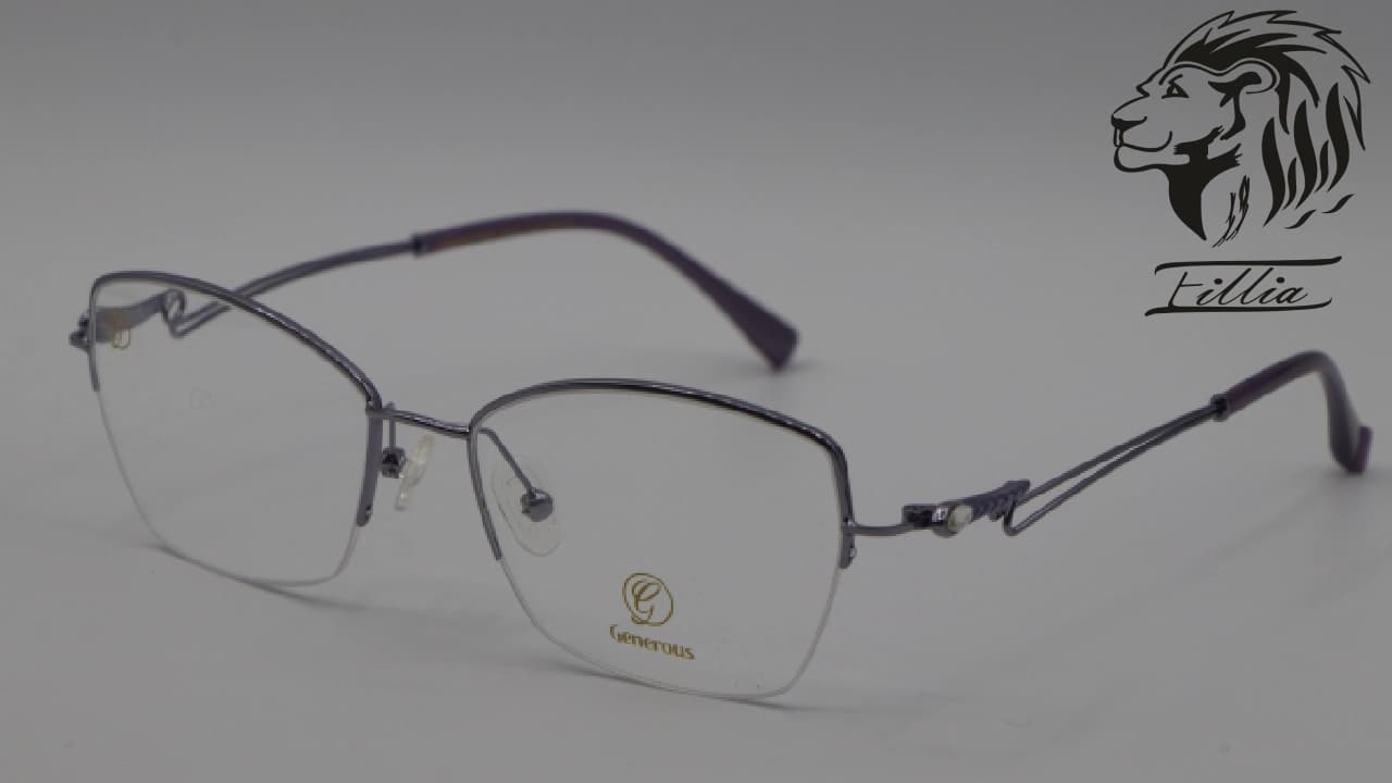 عینک فلزی زیر گریف زنانه کد G4715 — تصویر ۵