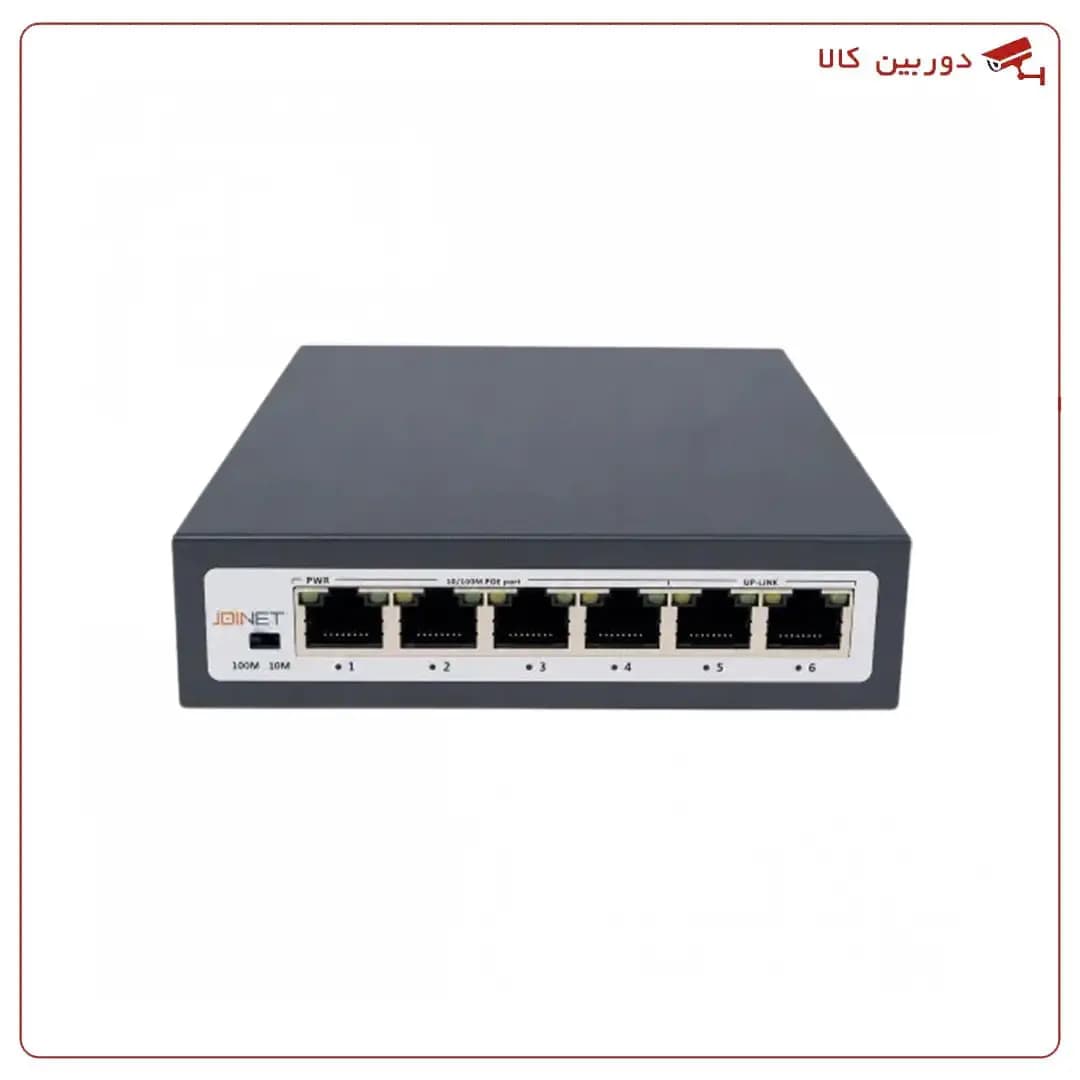 سوئیچ شبکه 4 پورت PoE JOINET JN-402E — تصویر ۲