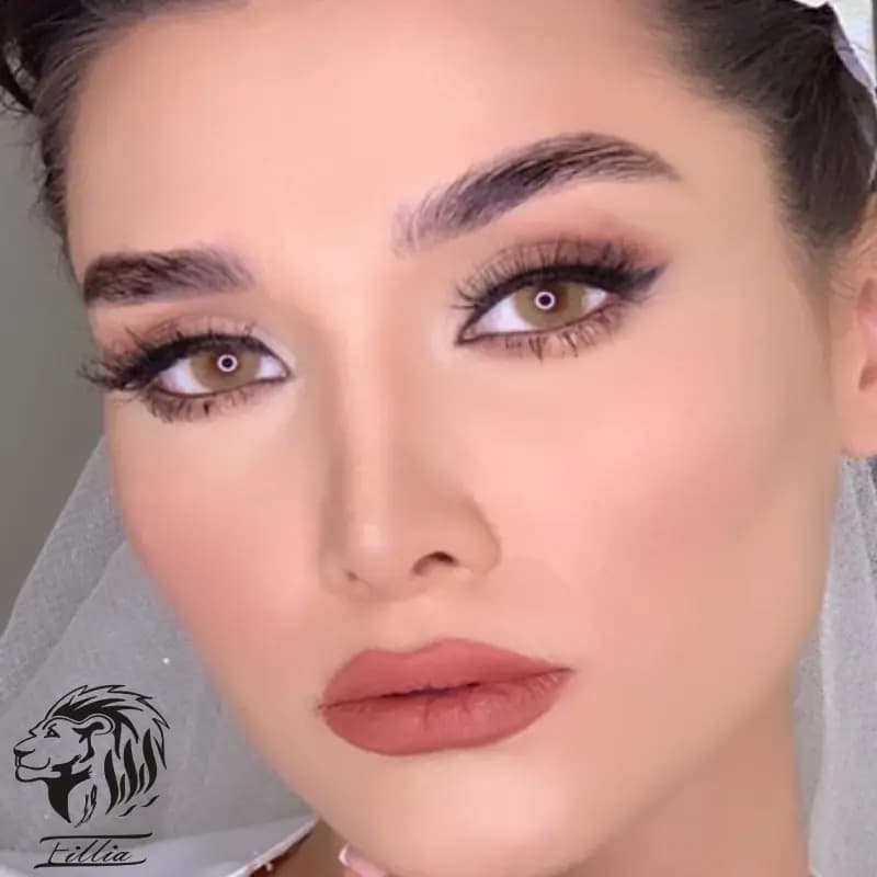 لنز عسلی خاکی دهب — تصویر ۶