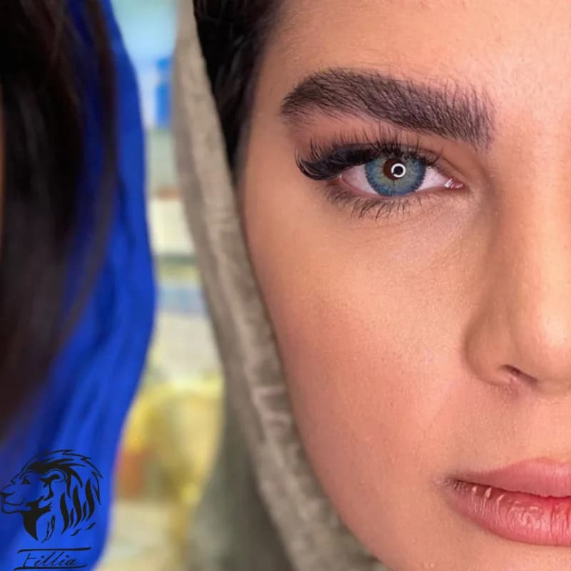لنز چشم آبی دهب لومیر بلو — تصویر ۲