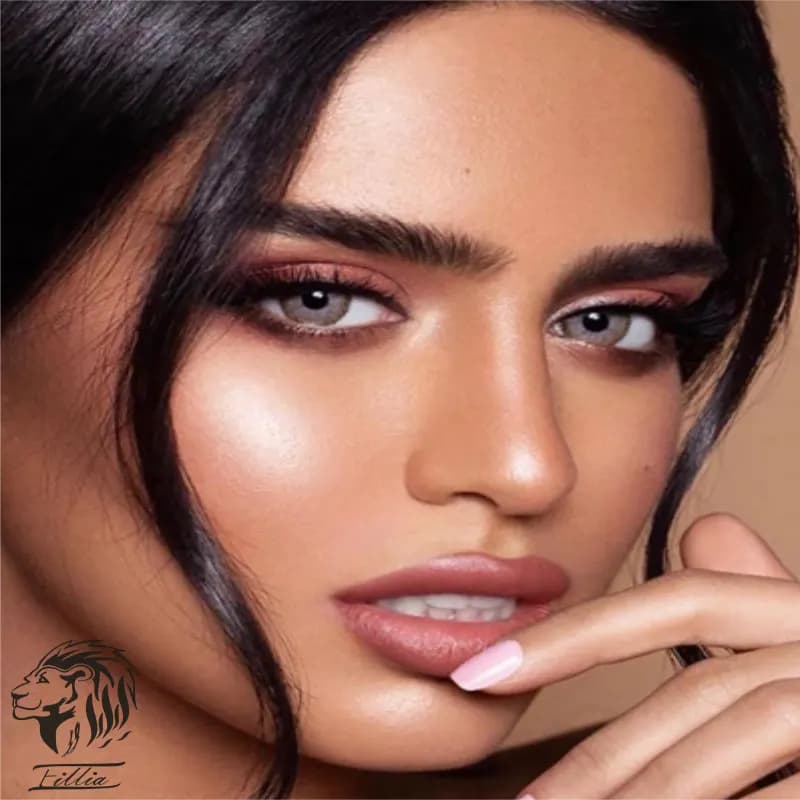 لنز عسلی طوسی دهب لومیر هیزل — تصویر ۶