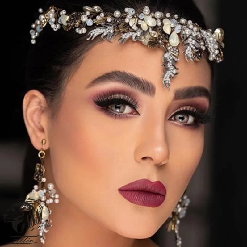 لنز عسلی طوسی دهب لومیر هیزل — تصویر ۳