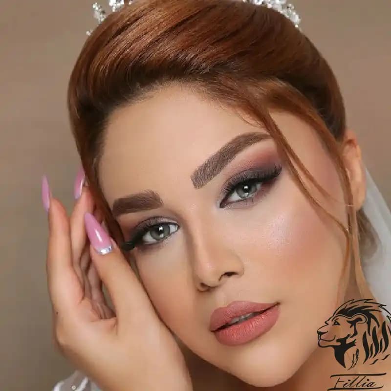 لنز رنگی دهب رنگ نچرال گرین — تصویر ۵