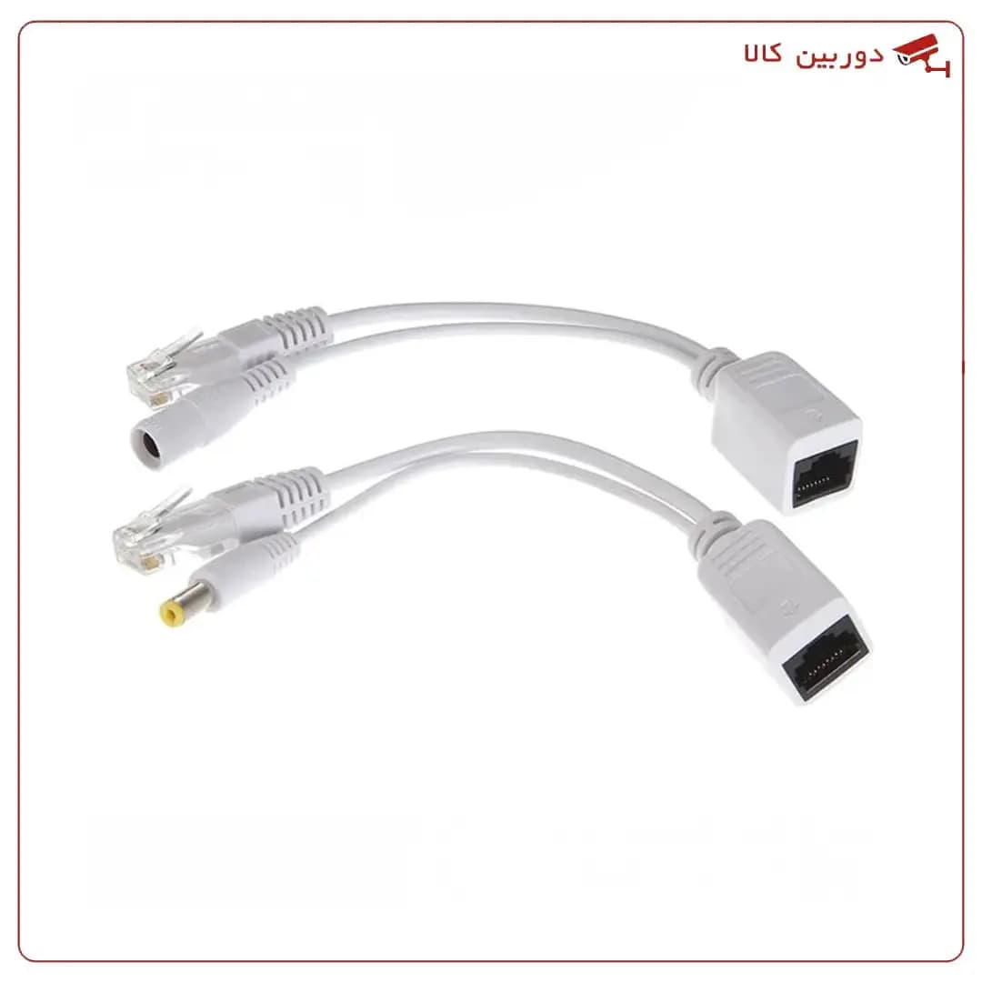 PoE Injector Splitter آداپتور تأمین برق دوربین IP