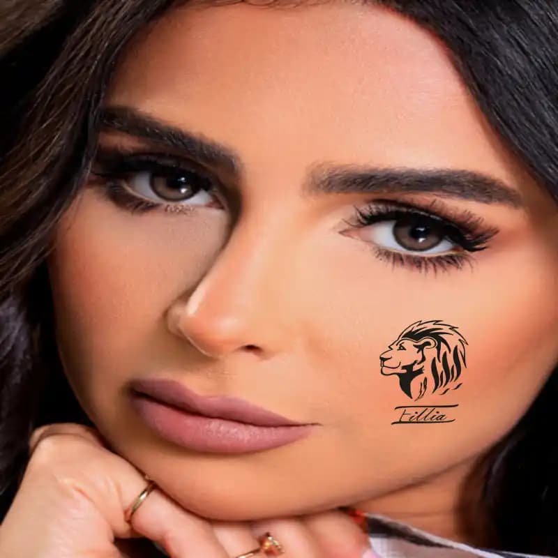 لنز دهب رنگ کاپوچینو — تصویر ۲