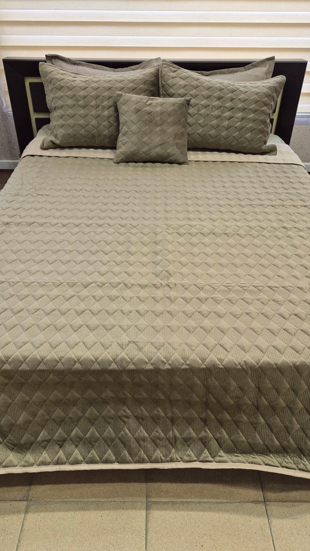 روتختی پنبه دوزی دو نفره ۷ تکه مخمل — تصویر ۶