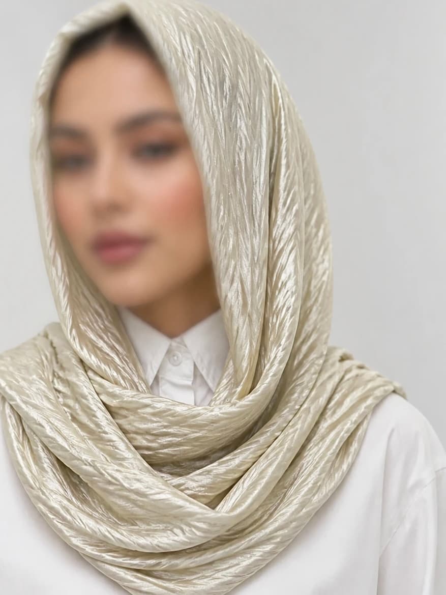 شال رینگی ساتن هفتی — تصویر ۲