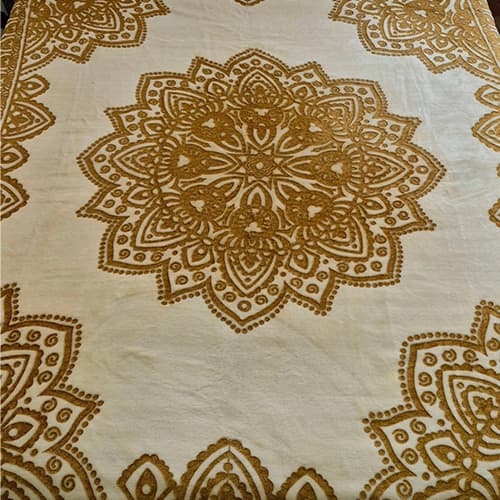 پتو دونفره ضخیم گل برجسته — تصویر ۴
