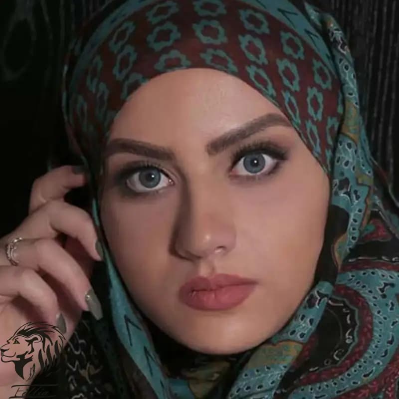 لنز آرین رنگ آکوا بلو — تصویر ۲