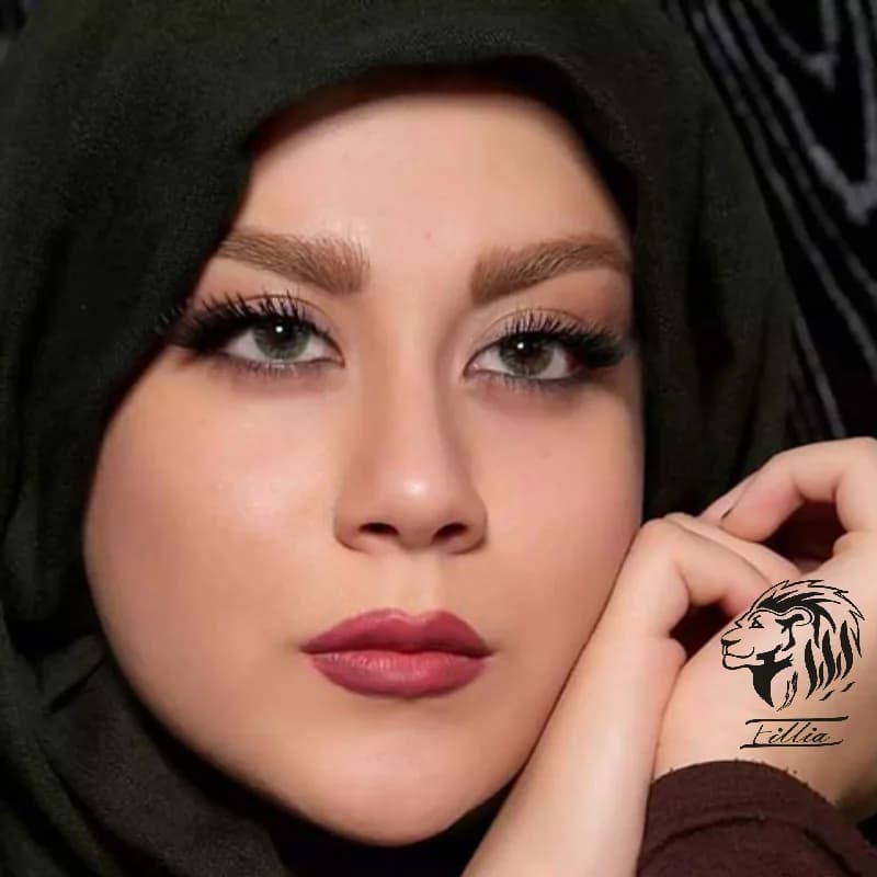 لنز آرین رنگ سبز در 3 تن رنگی