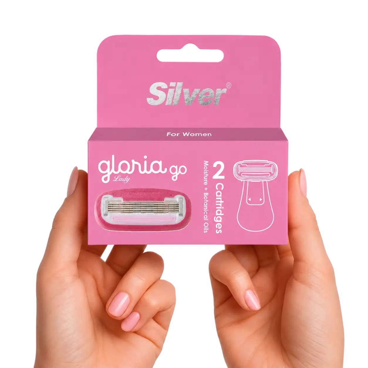 تیغ اصلاح یدک Gloria5 Go<br>(بسته 2 عددی) — تصویر ۴