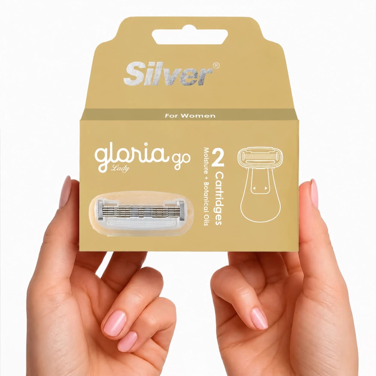 تیغ اصلاح یدک Gloria5 Go<br>(بسته 2 عددی) — تصویر ۶