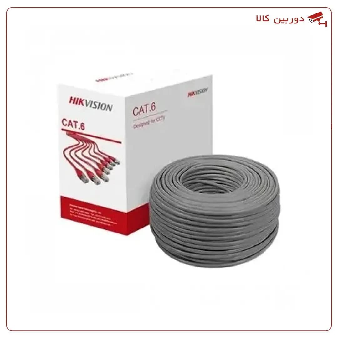 کابل شبکه UTP CAT6 هایک ویژن مدل DS-1LN6U-G