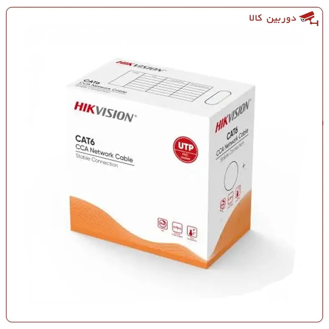 کابل شبکه Hikvision CAT6 UTP — تصویر ۲
