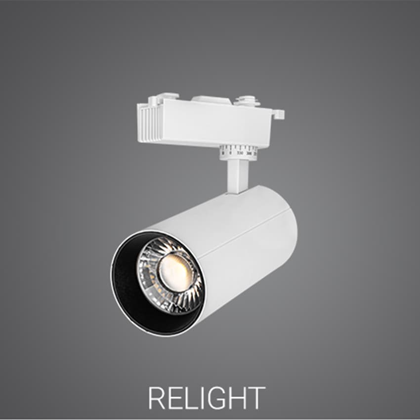 چراغ ریلی 30 وات LED COB مدل ریلایت سفید پارس شعاع توس –