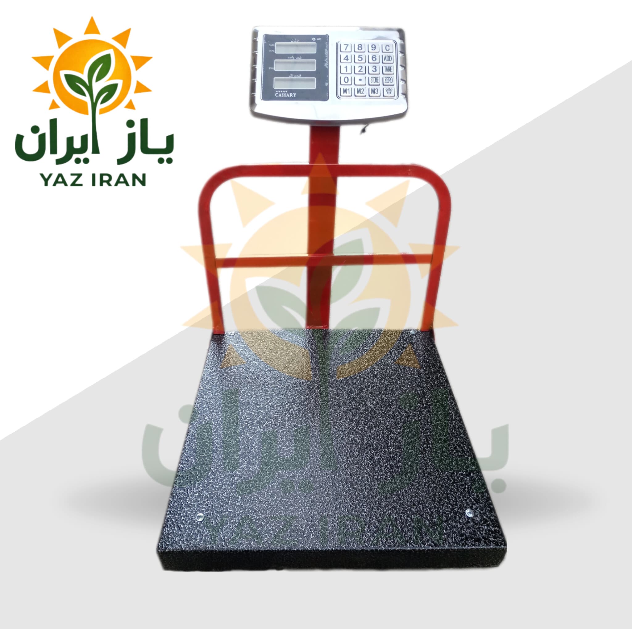 ترازو باسکول 200 کیلوگرمی کمری 40 در 40 با گارانتی 18 ماهه