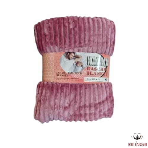 پتوی ۲ نفره کاترین طرح کرکره ای
