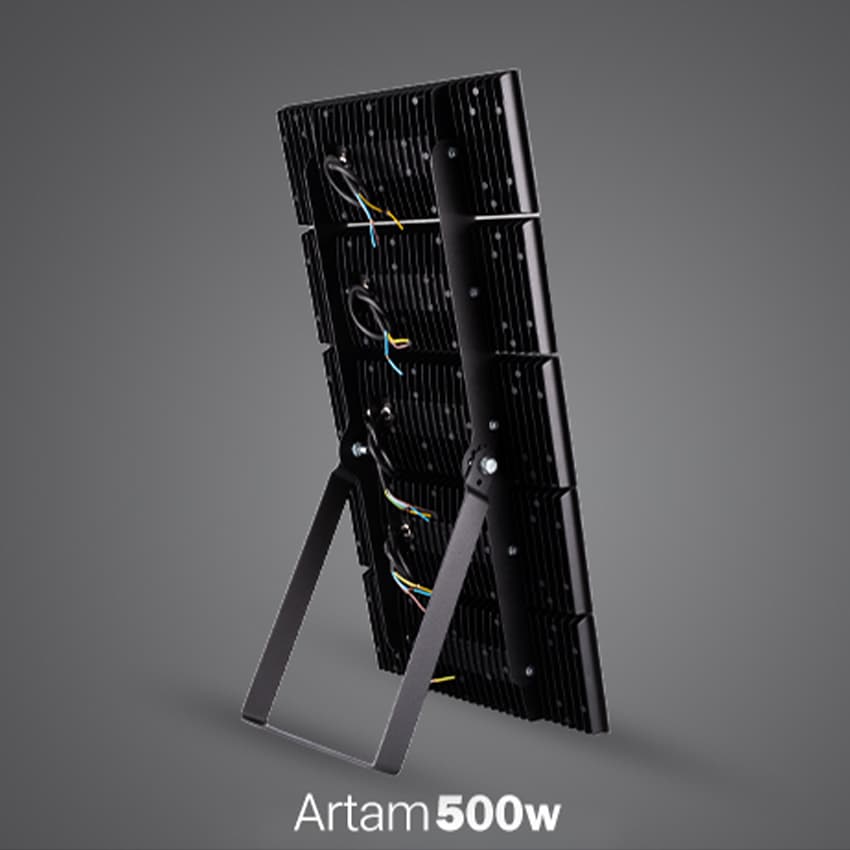 پرژکتور 500 وات SMD ضدآب مدل آرتام پارس شعاع توس — تصویر ۳
