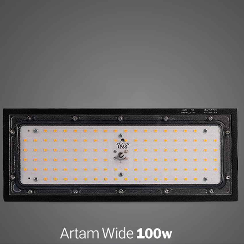 پرژکتور 100 وات SMD ضدآب مدل آرتام واید پارس شعاع توس — تصویر ۲
