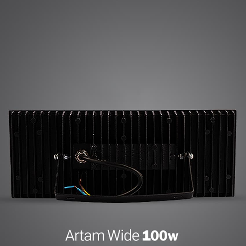 پرژکتور 100 وات SMD ضدآب مدل آرتام واید پارس شعاع توس — تصویر ۳