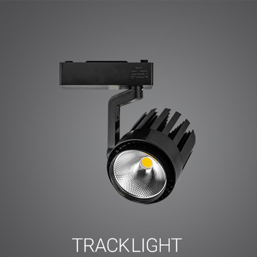 چراغ ریلی 50 وات LED COB مشکی پارس شعاع توس