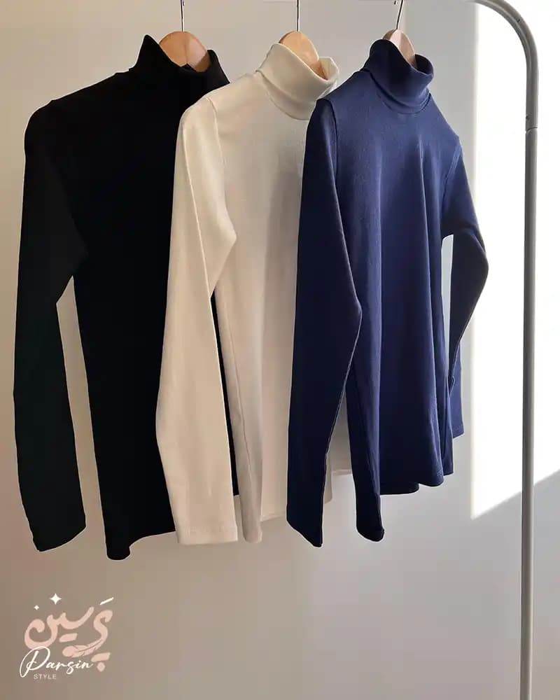بلوز یقه اسکی کبریتی — تصویر ۵