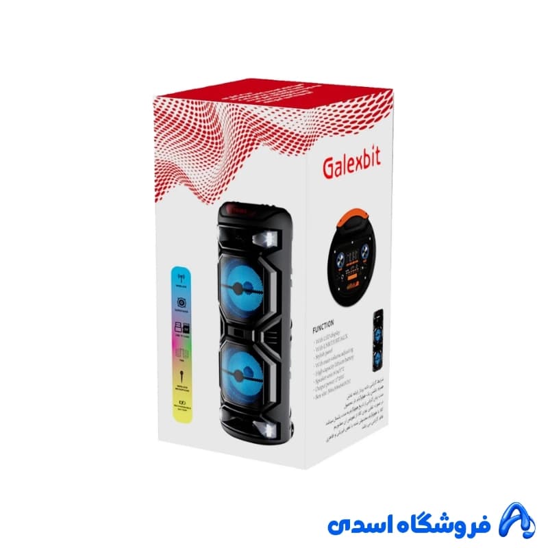 اسپیکر قابل حمل گلکسبیت مدل GS-D40 — تصویر ۳