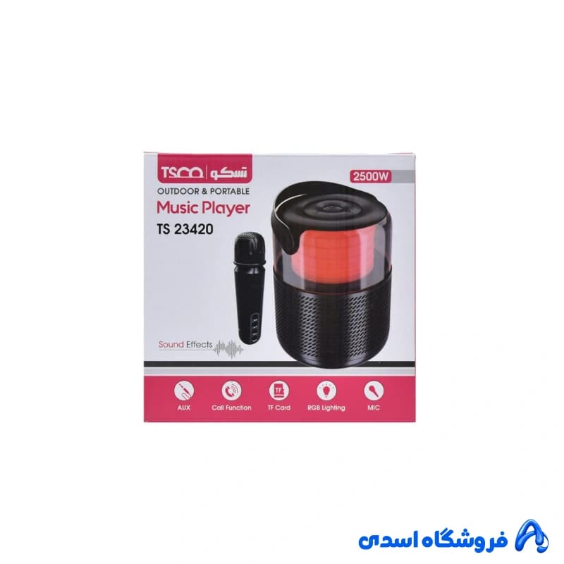 اسپیکر بلوتوث تسکو مدل TS 23420 — تصویر ۴
