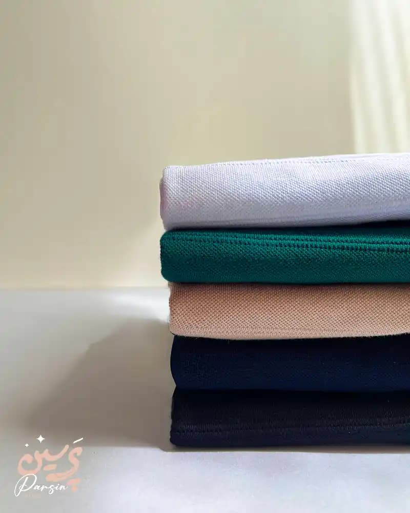 تیشرت کلاسیک آستین سرخود — تصویر ۵