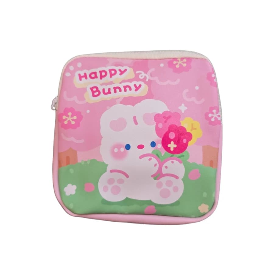 کیف نوار بهداشتی طرح کرومی Cute Bunny کد2 — تصویر ۲