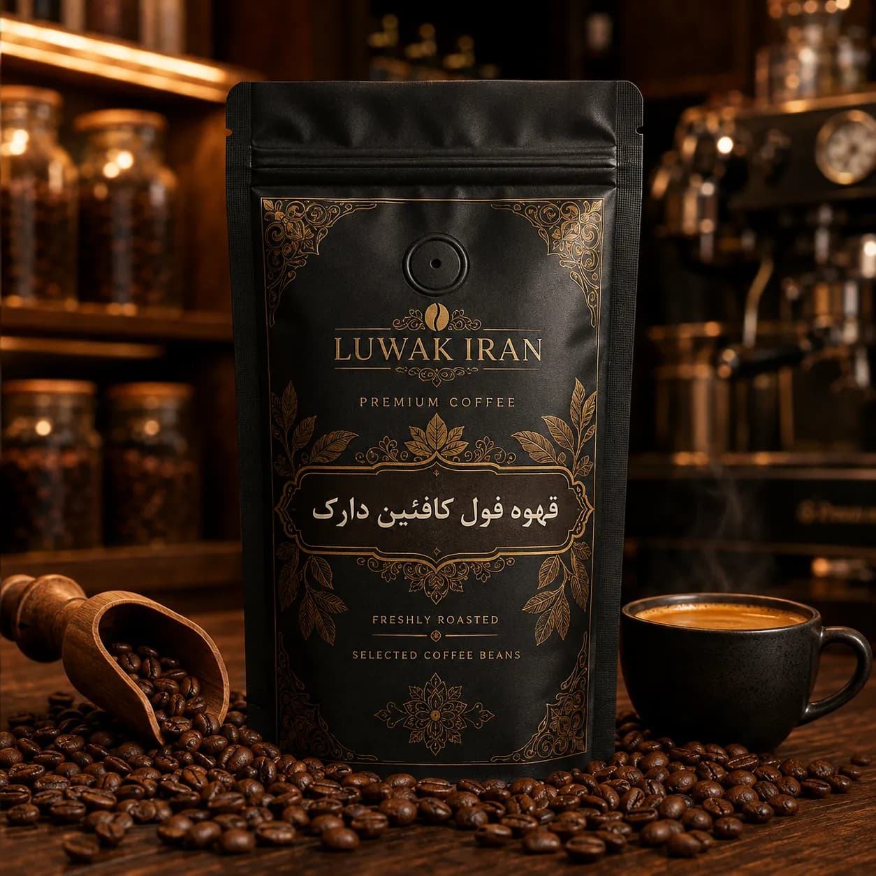 قهوه فول کافئین دارک — تصویر ۳