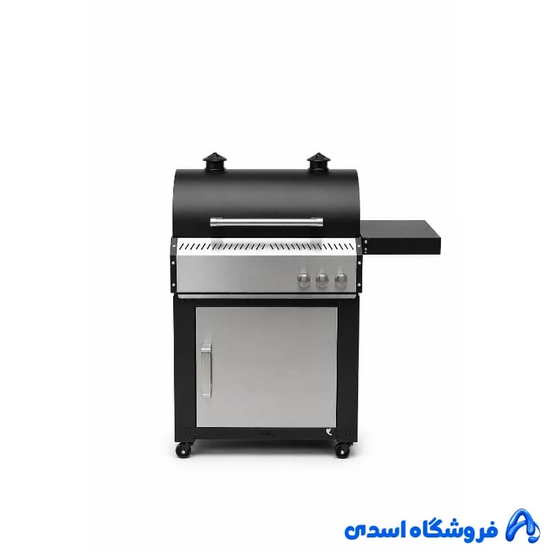 باربیکیو استیل کابینت دار 90 سانتی