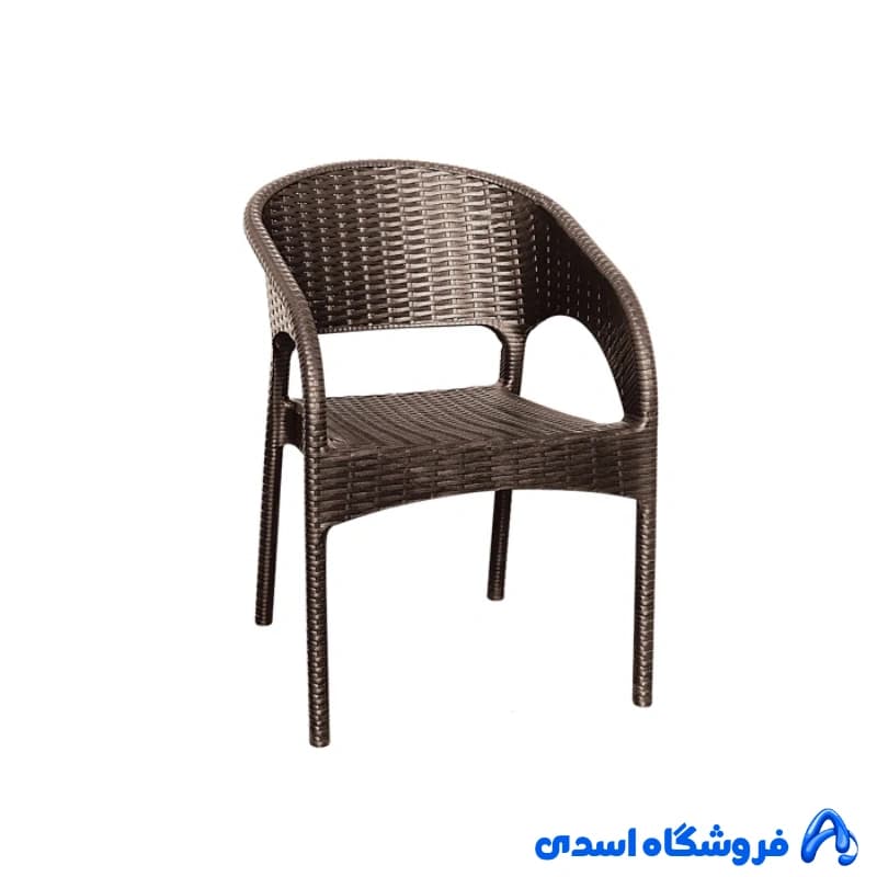 میز و صندلی 6 نفره پلیمری مدل آوینا — تصویر ۳