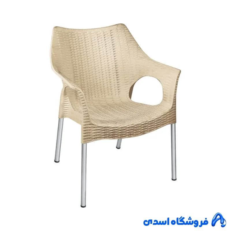 صندلی دسته دار ناصر پلاستیک کد 991 — تصویر ۳