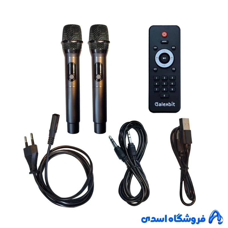 اسپیکر بلوتوثی قابل حمل گلکسبیت مدل GS-64 — تصویر ۳