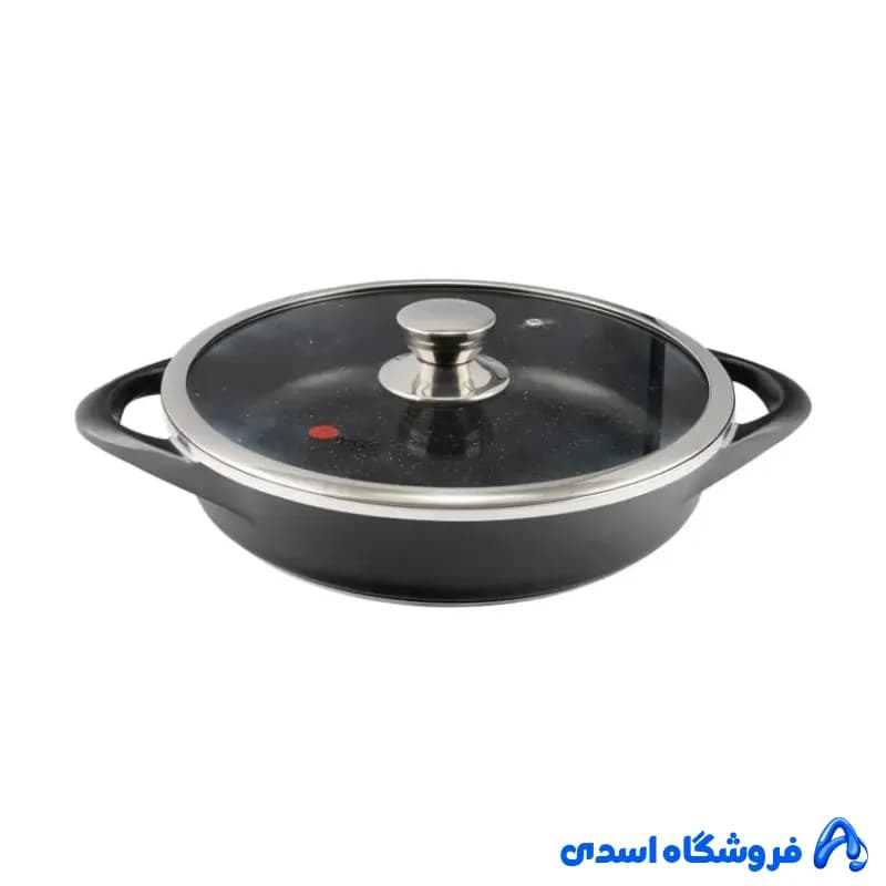 تابه سایز 36 دو دسته گرانیت طرح ایتالیا B