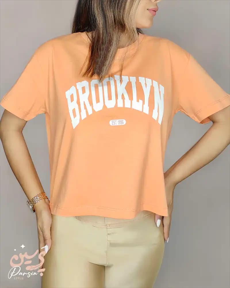 تیشرت کراپ Brooklyn — تصویر ۲