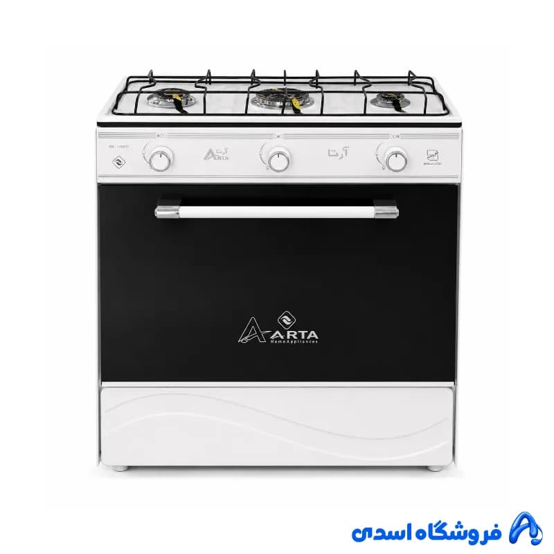 اجاق گاز طرح فر 3 شعله آرتا